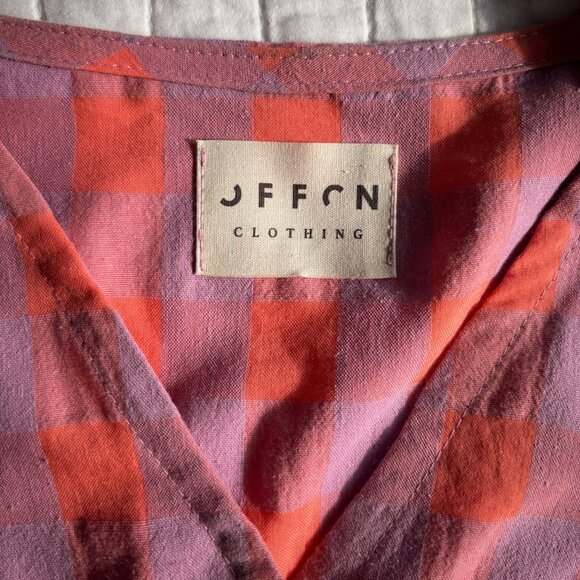 Aje Pink and Orange Women's Dress - Picture 2 of 2